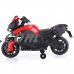 Jaxpety 6V Kids Ride On Motorcycle Battery Powered 4 Wheel Car Bicycle Electric Toy New Red   